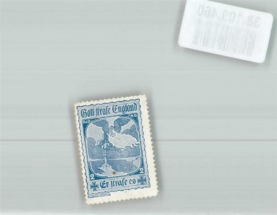 38109460 - WK I Gott strafe England Er Strafe es B.d.D. N8 Vignette