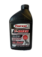 Torco T-4MXR 4-Stroke Racing Oil, SAE 15W-40. One Liter