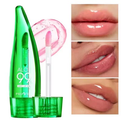 99% Aloe Vera Temperature - changing Lip Balm,Anti - dryness