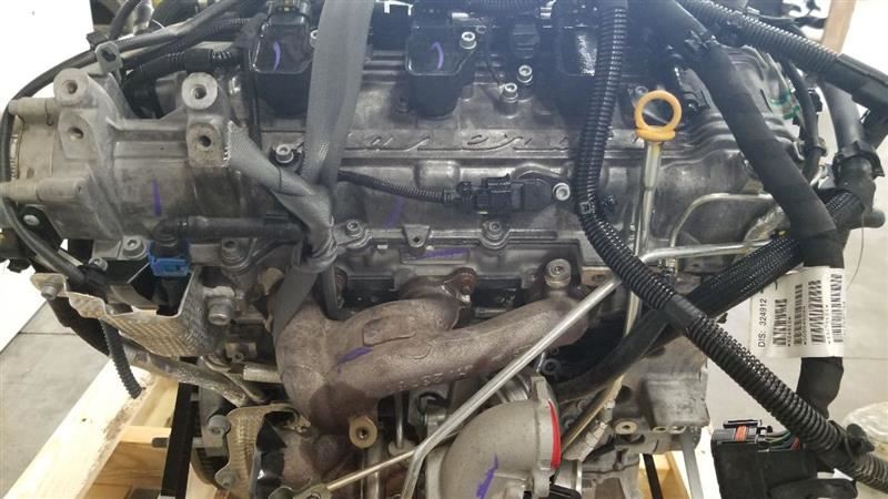 3.0L ENGINE ASSEMBLY WITH TURBOS 2017 MASERATI QUATTROPORTE S GRAN LUSSO RWD 46K