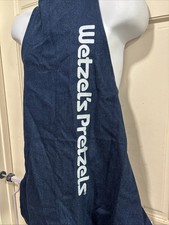 NEW Wetzel's Pretzels Denim Chef's Apron