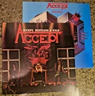 Accept Restless And Wild Vinyl LP - 1983 Portrait Records + Free Metal Heart