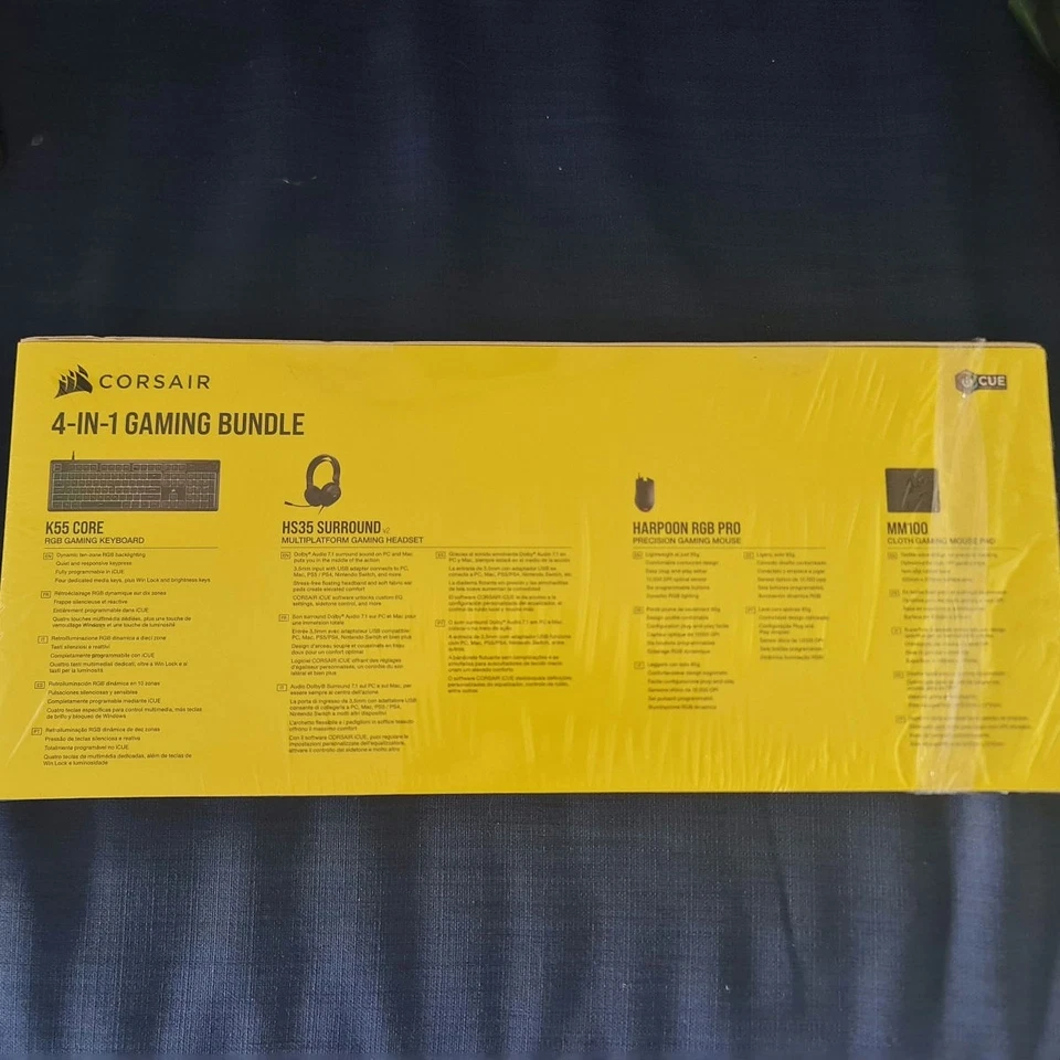 Pack Gaming Corsair 4 En 1 - NEUF - FR - Photo 2/2