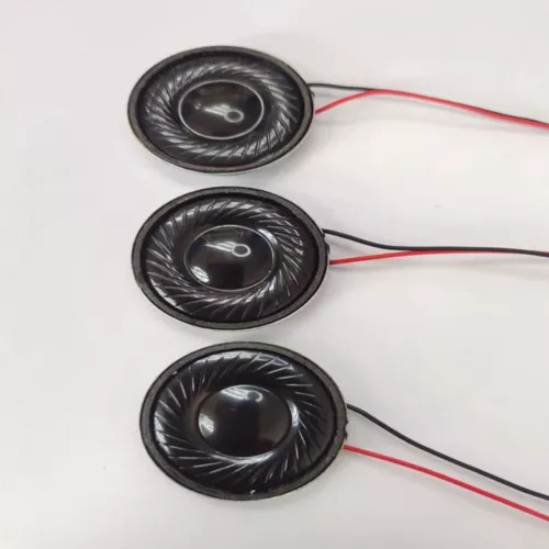 Altavoz magnético micro interno 2W 8 Ohm 2 piezas 28 mm de diámetro con cable pin - Imagen 7 de 11