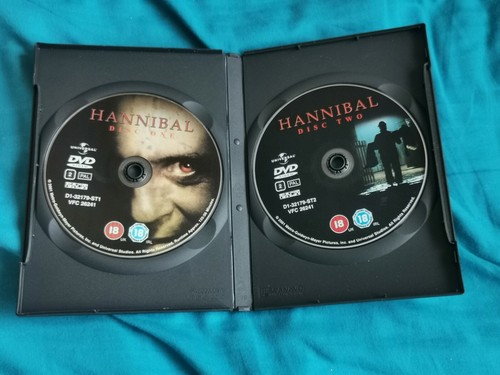 Hannibal (2001, 2-Disc Set) Dvd Film Movie Anthony Hopkins Julianne Moore - 第 2/2 張圖片