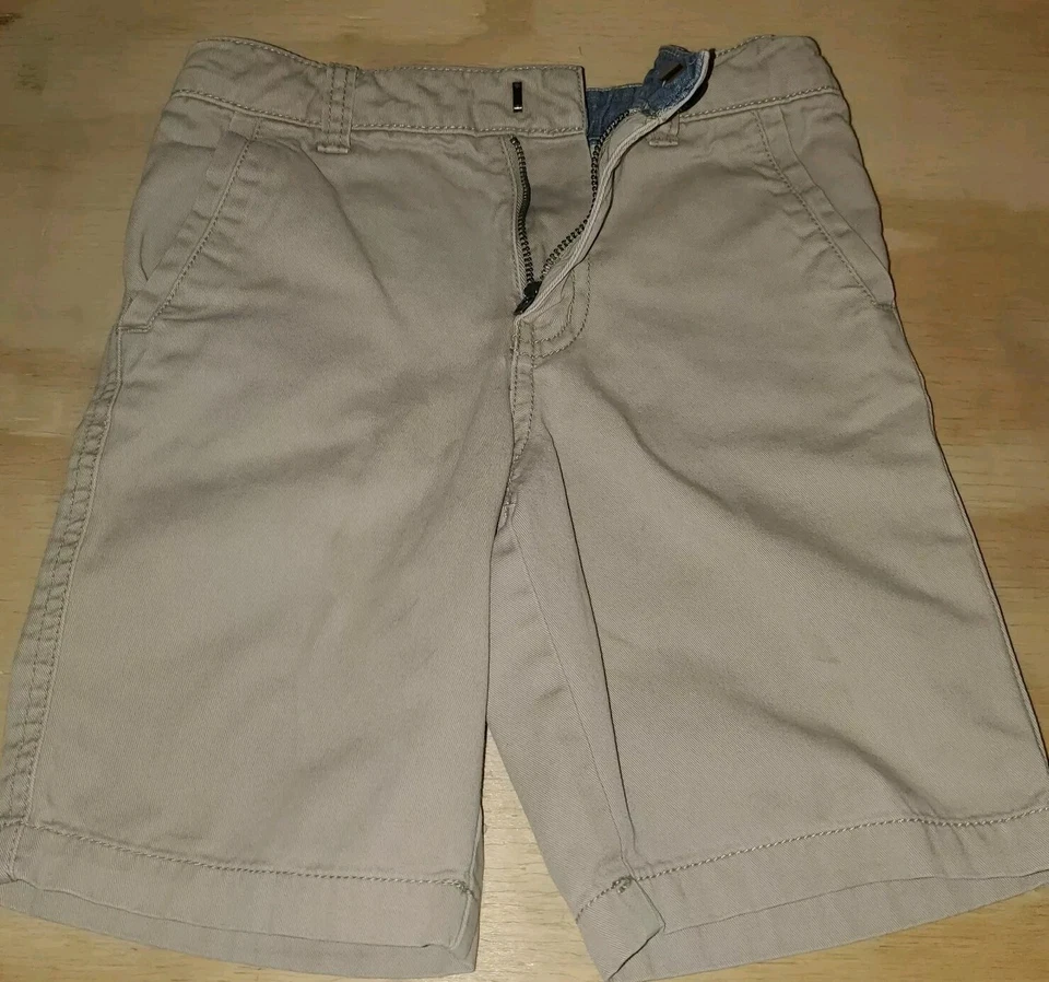 Boy's Cherokee School Uniform Khaki Shorts Size 6 - Image 3 of 4
