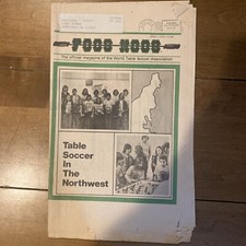 Foosball Collectable Foosnews Tournament Soccer Table Soccer