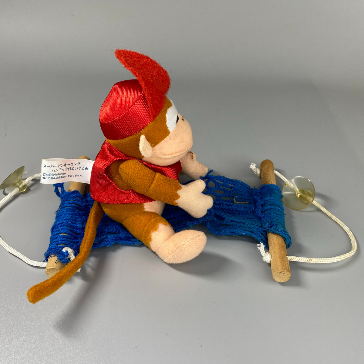 魅力の 1992年製 DROOPY/ドルーピー 木製車輪付きおもちゃ箱/ボックス