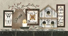 Art Print, Framed or Plaque by Linda Spivey - Count Your Blessings - LS1364
