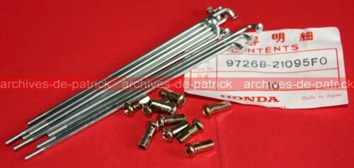 Autres pièces détachées pour motocyclette de collection Honda