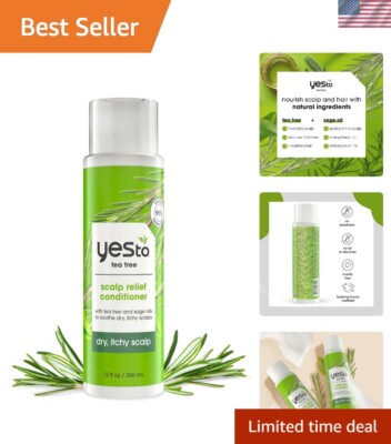 Dermatologist Tested Tea Tree Scalp Conditioner - Soothes & Nourishes Hair
