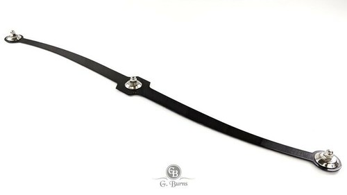 32" Black Landau Bars for Hearses, SUVs, & Vans / Removable & Easy Install - 第 1/6 張圖片