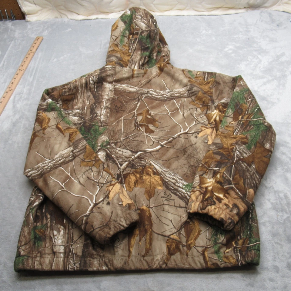 Sudadera con Capucha Real Tree Para Hombre Grande Marrón Camuflaje Cabeza Roja Pullover Resistente al Agua Caza Foto 2 de 4