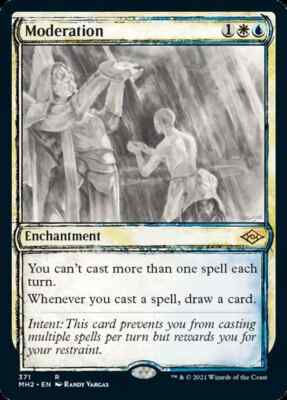 MODERATION MTG Magic Cards NM-M MODERN HORIZONS 2 RARE SKETCH