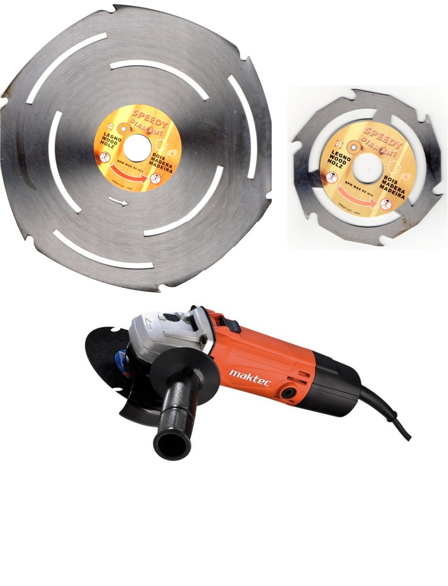 Disco Smerigliatrice per Legno e Plastica 115mm - 230mm Professionale