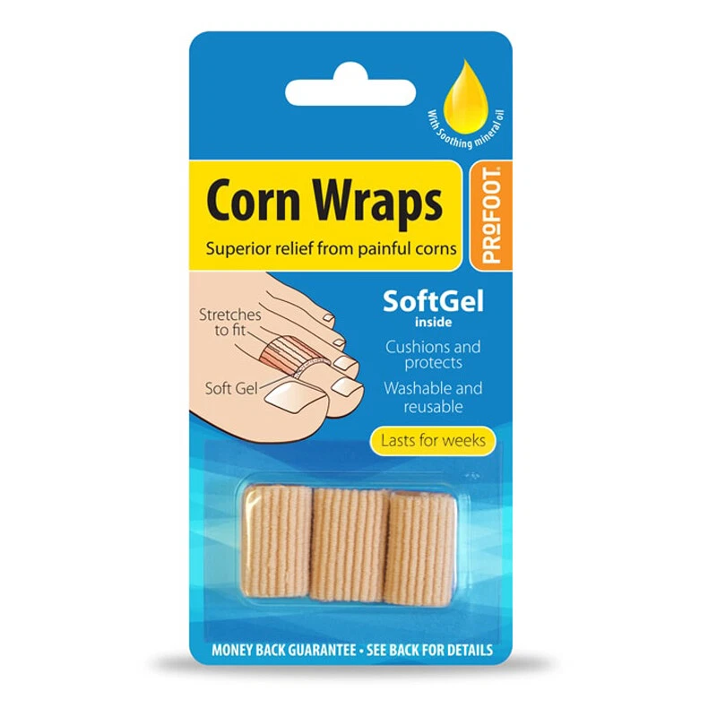 Profoot Softgel Corn Wraps 3 Pack