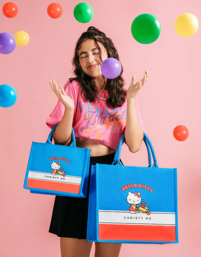 Hello Kitty Tote Bag x Christy Ng Limited Edition 2022