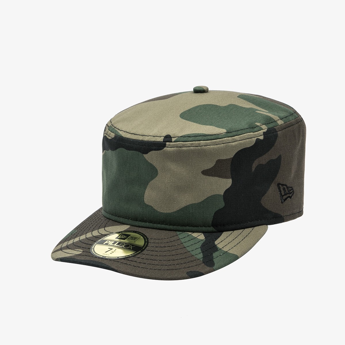 New Era 2025 Heritage Series Pillbox Size Cap, Woodland Camo