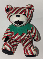 Grateful Dead 7 Bean Bag Plush Bear Candy Man Candyman 1991 Liquid Blue Vintage