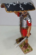 THOMAS GUNN ROMAN EMPIRE ROM070B 30TH LEGIONNAIRE SHIELD OVER HEAD SWORD LEFT