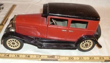 1925 PACKARD FOUR DOOR SEDAN CAR TIN FRICTION TOY SSS JAPAN