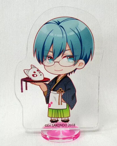 Acrylic Stand Panel Masahiko Inukai Momogumi Plus Senki Princess Cafe