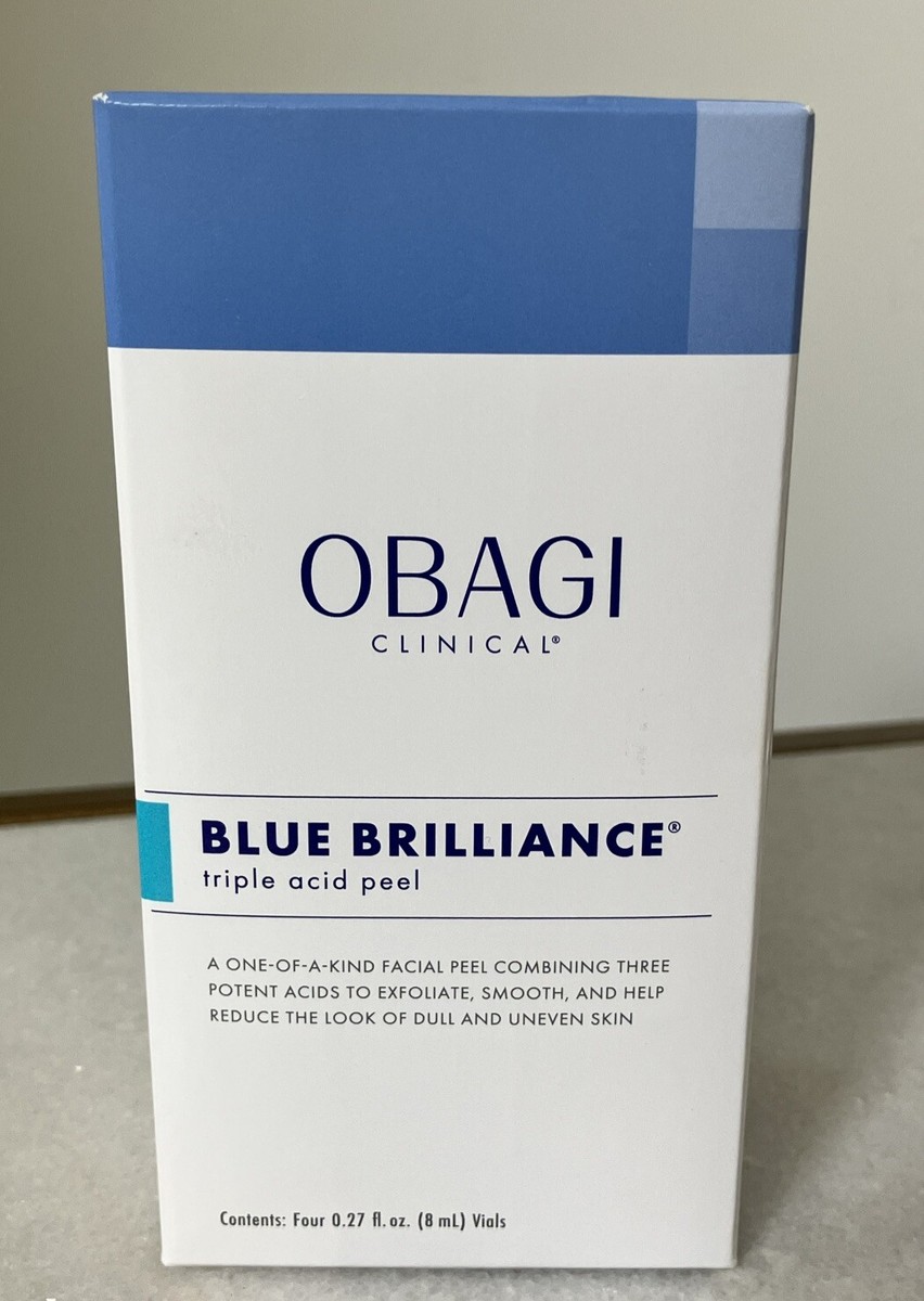 used化粧品 New Sealed Obagi Clinical Blue Brilliance Triple Acid Peel 4