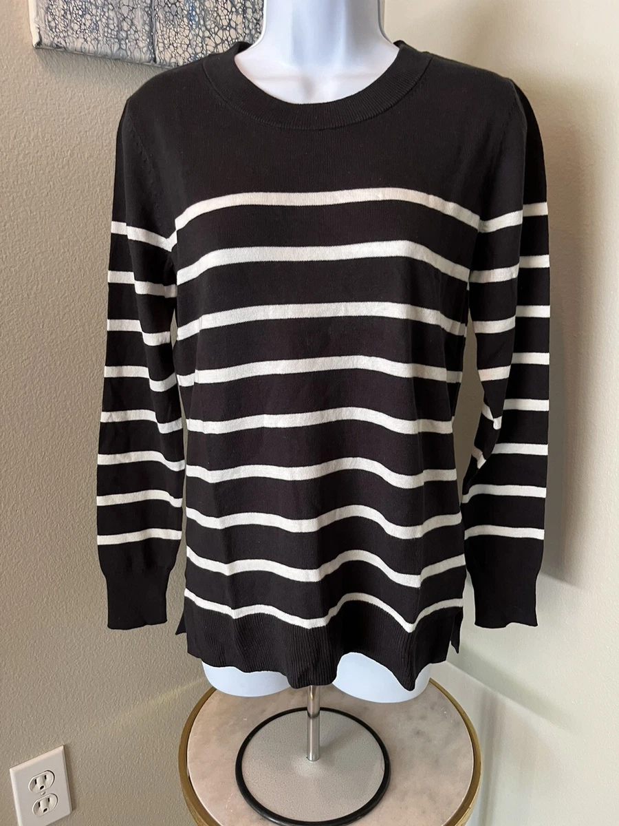 Gap womens black and white striped sweater Size XS | eBay