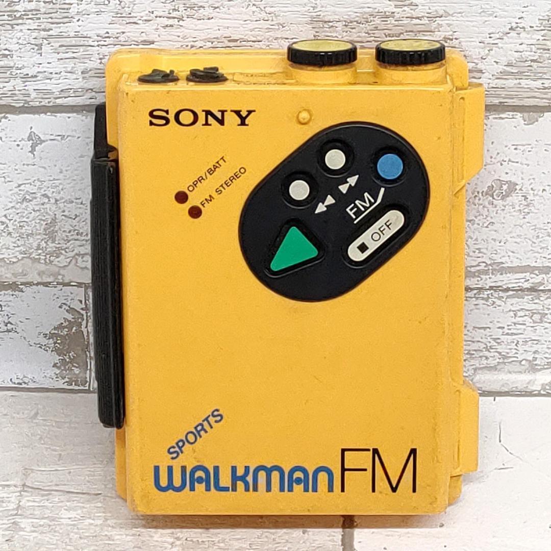 SONY SPORTS WM-F5 Sports Walkman Cassette Player Used Japan