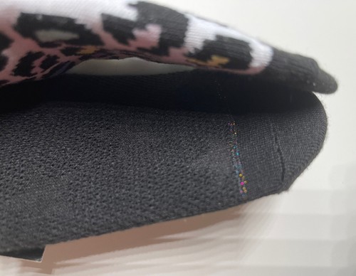 Converse All Stars No Show Kids Socks Color Black White Multicolor Sz 3Y-5Y 2 Pk - Picture 6 of 7