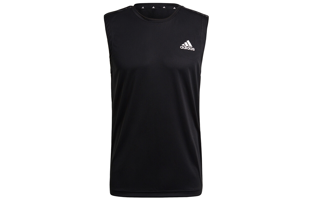 дышащая тренировочная майка без рукавов adidas с 3 полосками