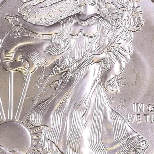 2016 Silver American Eagle MINT ERROR CLASHED DIES NGC MS69 Obverse and Reverse - Image 3 of 4