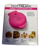 Nostalgia My Mini Lava & Bundt Cake Maker