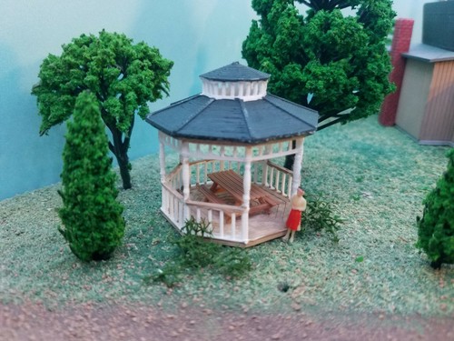 JUEGO DE MESA DE PICNIC Y MIRADOR A ESCALA S IMPRESO EN 3D 1:64 1/64 - Imagen 2 de 4