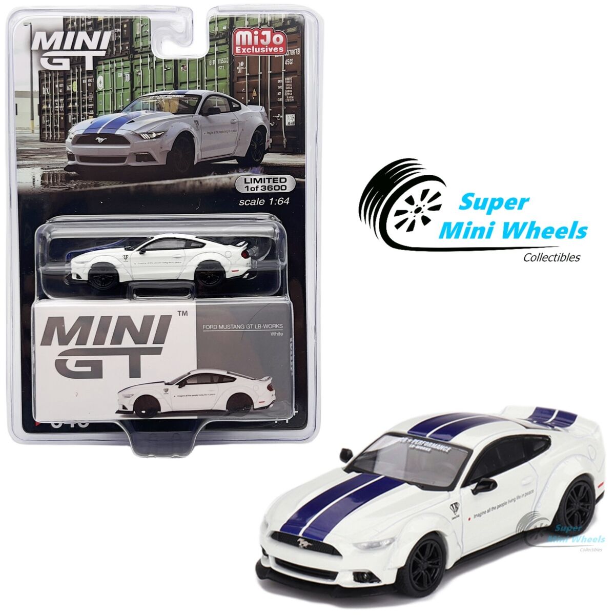 Mini GT 1:64 Ford Mustang GT LB-WORKS White #646 | eBay Mini GT 1:64 Ford Mustang GT LB-WORKS White #646 | eBay