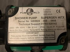 Pumpworld Shower Pump