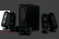 Logitech X-530 Replacement Rear Left Speaker (Yellow Cable Connector)