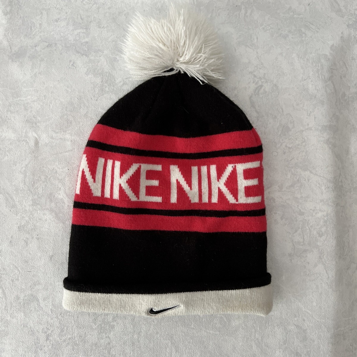 red nike beanie mens