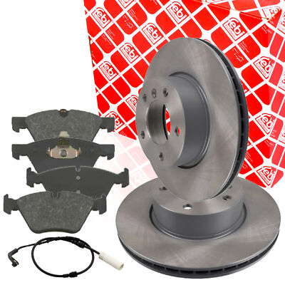 FEBI Bremsenset Beläge + Bremsscheiben 300mm + WAKO für BMW 3 E90 E91 E92 vorne