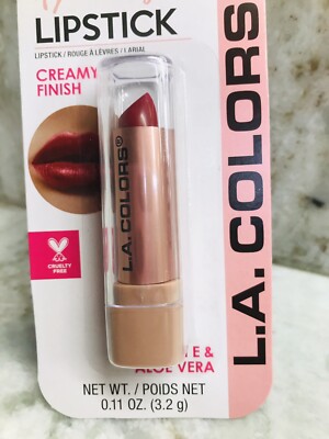 L.A. Colors Hydrating Lipstick Victory C68663 ShipN24Hours | eBay