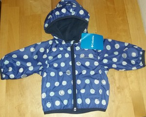 columbia polka dot jacket