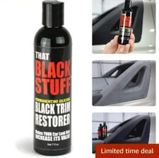 Trim Restorer | Restore Black Plastic Trim to Factory OEM Look | Lasts for years