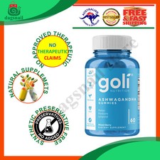 Goli Ashwagandha for Stress Management 60 Gummies