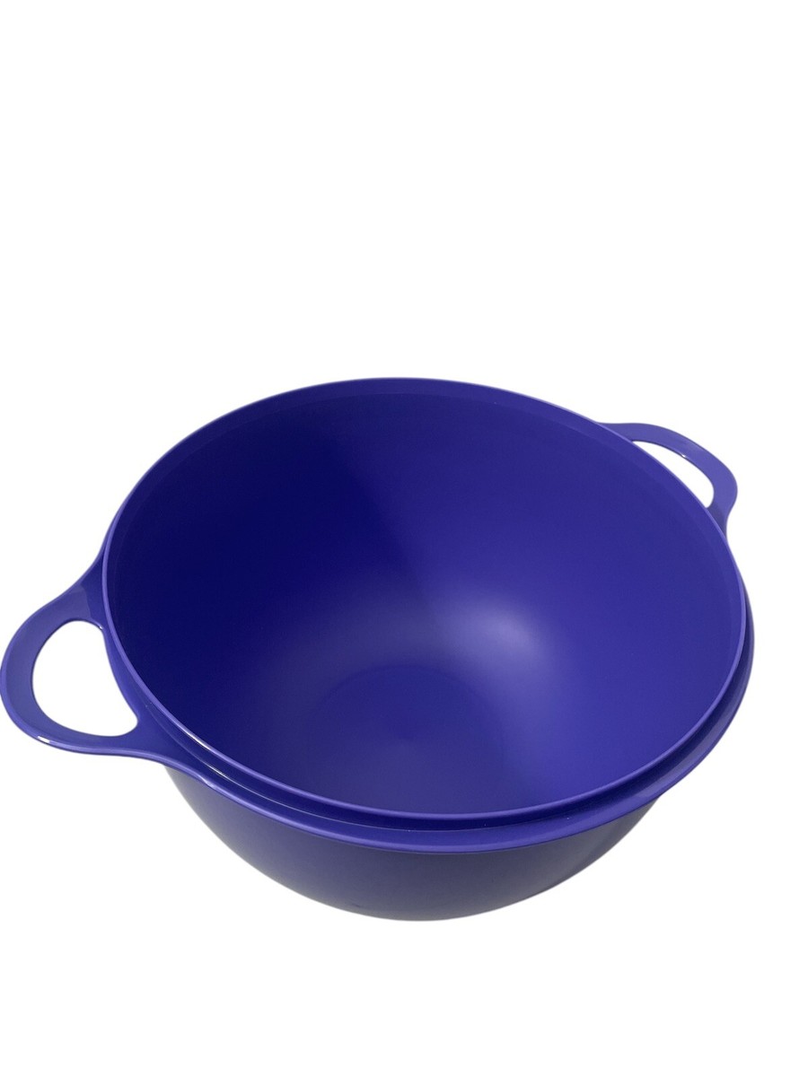 Tupperware Large 42C Storage Serving Bowl w/ Lid 5377A-2 Purple