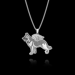 german shepherd pendant