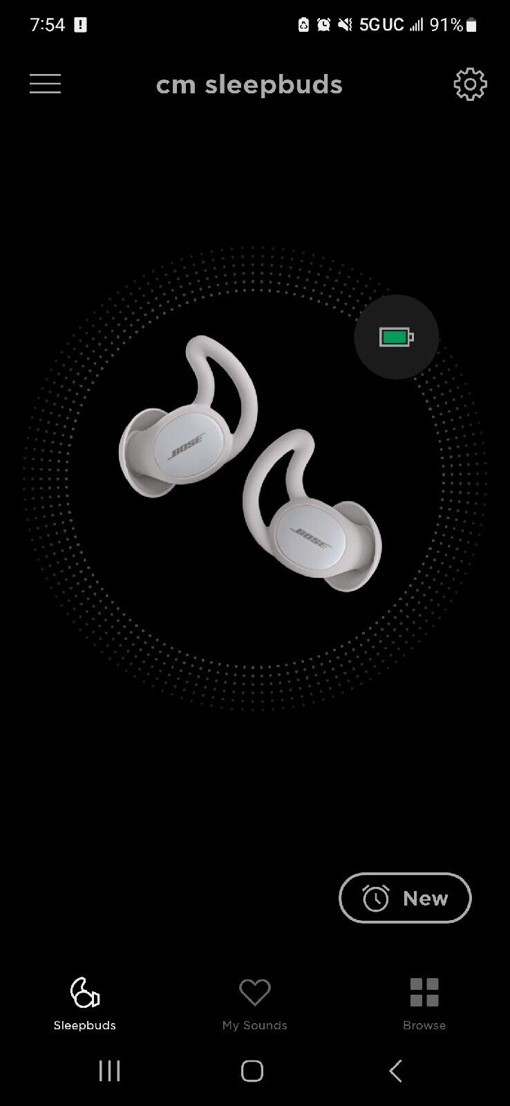 Bose Sleepbuds II Wireless In-Ear Earbuds P/N 432893 - White MINT 