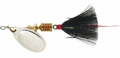 Mepps       AGLIA      # 2   Dressed        Silver / Black Tail