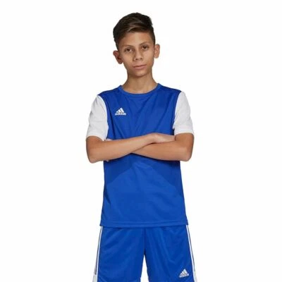 T-Shirt Adidas Enfant Sport Mod. Estro 19 Jsy - 3 Couleurs (ROYAL, JAUNE, BLEU) - Photo 1/4