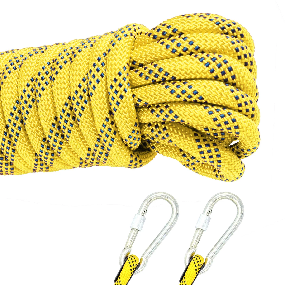 12mm Safety Climbing Rappelling Escape Rope Static Rock Climbing