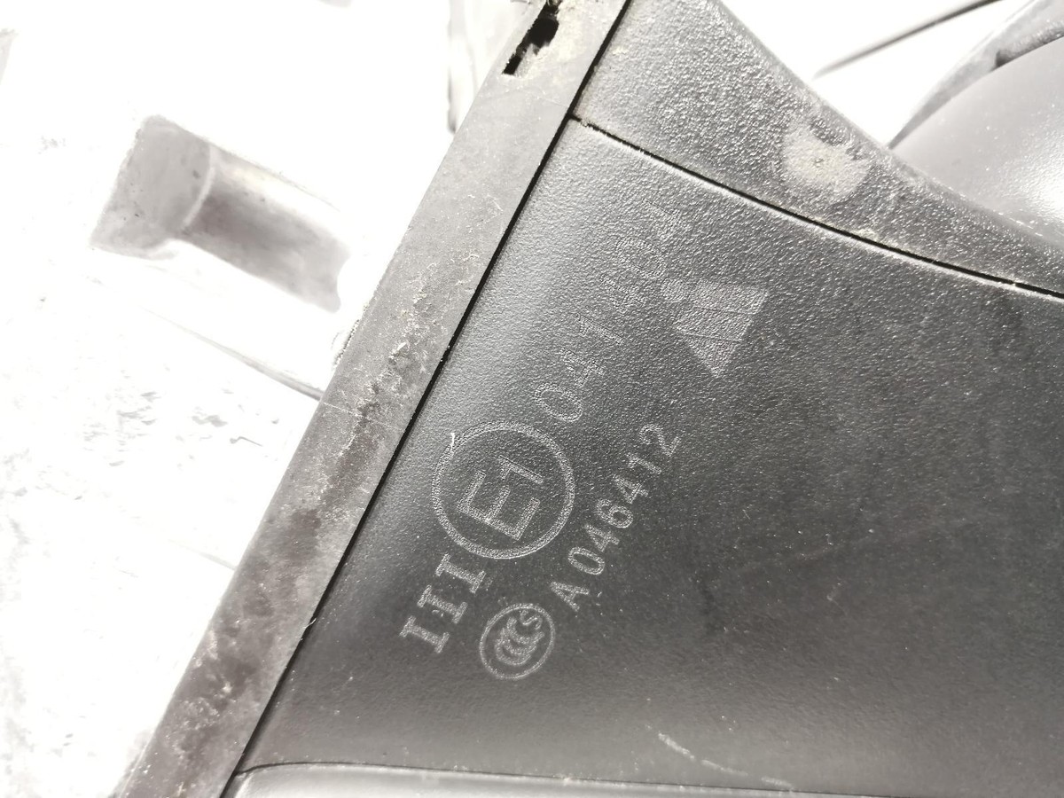 BMW 5 SERIES Door Mirror Drivers Side 2017 Diesel E1041404 SCHWARZ 